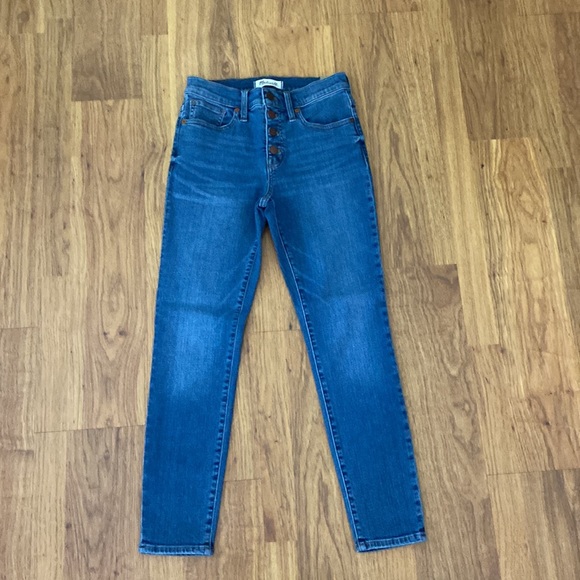 BNWT Madewell 9” mid-rise skinny crop jean - Picture 6 of 15